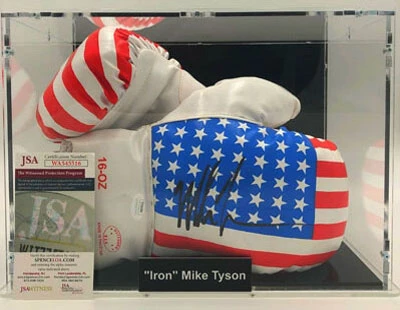 MIKE TYSON Boxing Showcase, Boxhandschuhe (Defender U.S.A.) USA Edition
