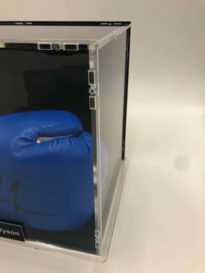 MIKE TYSON Boxing Showcase, Boxhandschuh (Cleto Reyes) Blue Glove – Bild 6