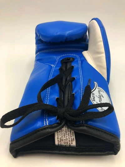 MIKE TYSON Boxing Showcase, Boxhandschuh (Cleto Reyes) Blue Glove – Bild 11