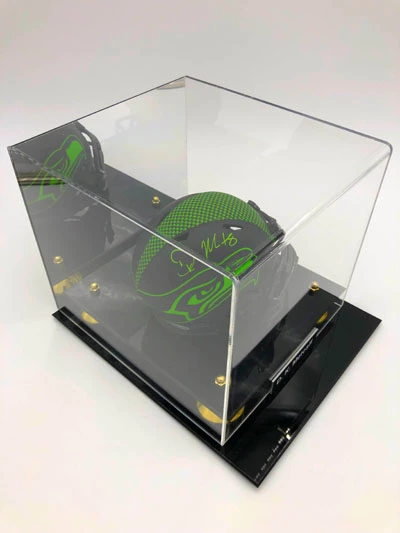 D.K. METCALF Showcase (Seattle Seahawks) Signierter NFL Mini Helm, Eclipse – Bild 3