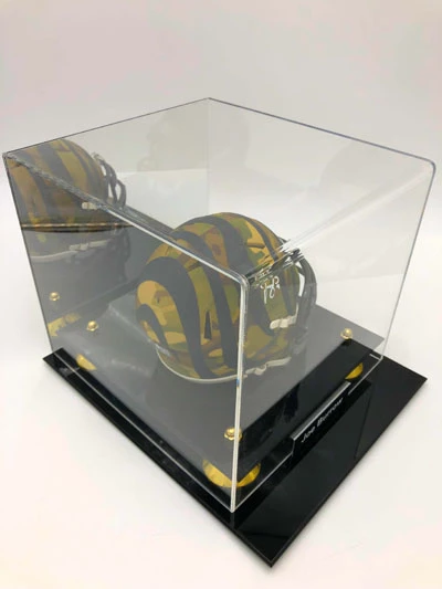 JOE BURROW Showcase (Cincinnati Bengals) Signierter NFL Mini Helm, Camo – Bild 5