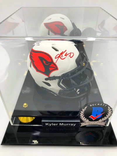 KYLER MURRAY Showcase (Arizona Cardinals) Signierter NFL Mini Helm, Lunar Eclipse