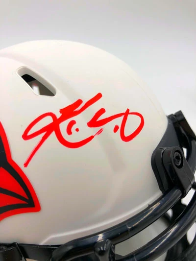KYLER MURRAY Showcase (Arizona Cardinals) Signierter NFL Mini Helm, Lunar Eclipse – Bild 5