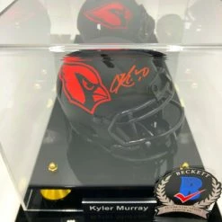 KYLER MURRAY Showcase (Arizona Cardinals) Signierter NFL Mini Helm, Eclipse