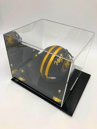 NICK BOSA Showcase (San Francisco 49ers) Signierter NFL Mini Helm, Eclipse – Bild 3