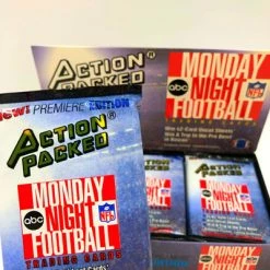 1993 Action Packed Monday Night Football Trading Cards, Wax Pack