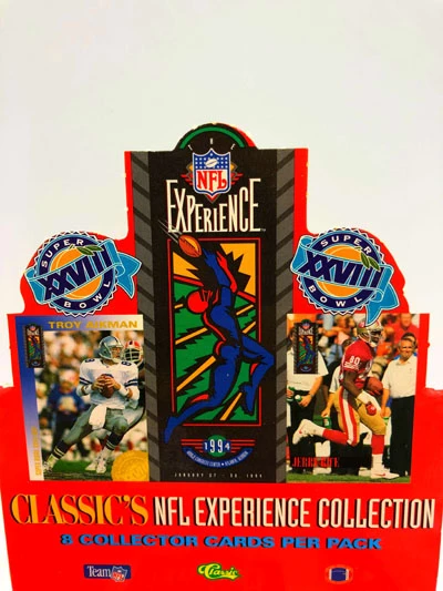 1994 Classic’s NFL Experience Collection, Wax Pack – Bild 2