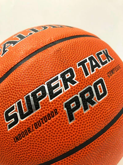 HAKEEM OLAJUWON & CLYDE DREXLER Basketball Showcase (Houston Rockets) Signierter Basketball, Super Tack Pro – Bild 3