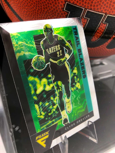 HAKEEM OLAJUWON & CLYDE DREXLER Basketball Showcase (Houston Rockets) Signierter Basketball, Wilson Authentic – Bild 6