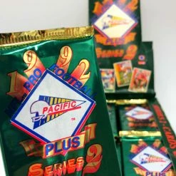 1992 NFL Pacific Pro Football Plus Player Cards, Wax Pack