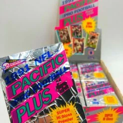 1991 NFL Pacific Pro Football Plus Player Cards, Wax Pack