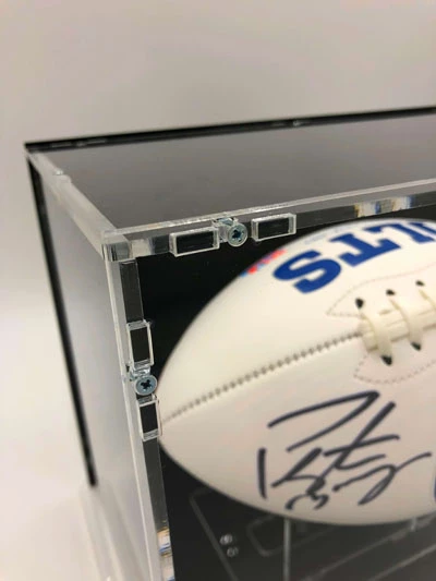 PEYTON MANNING Football Showcase (Indianapolis Colts) Signierter Football, Colts White Panel Football – Bild 4