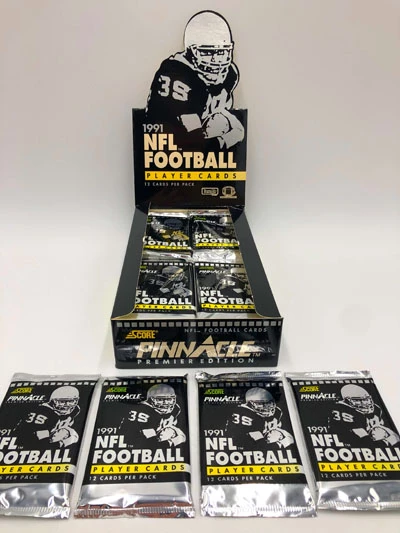 1991 Pinnacle NFL Football Player Cards, Wax Pack – Bild 4