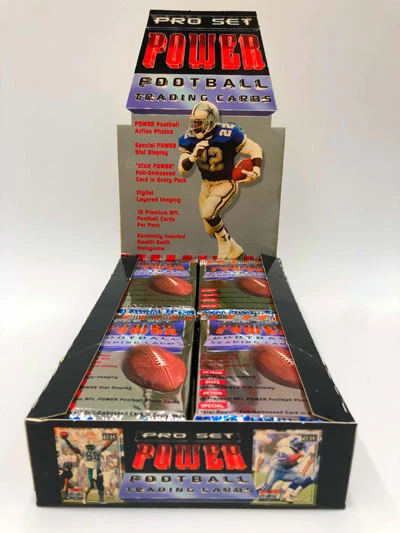 1993 Pro Set Power Football Trading Cards, Wax Pack – Bild 5
