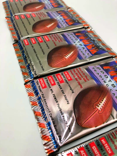 1993 Pro Set Power Football Trading Cards, Wax Pack – Bild 7