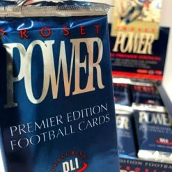 1992 Pro Set Power Premier Edition Football Cards, Wax Pack
