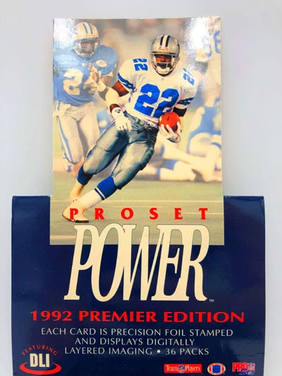 1992 Pro Set Power Premier Edition Football Cards, Wax Pack – Bild 2