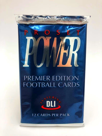 1992 Pro Set Power Premier Edition Football Cards, Wax Pack – Bild 3