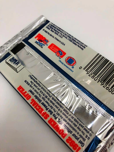 1992 Pro Set Power Premier Edition Football Cards, Wax Pack – Bild 6