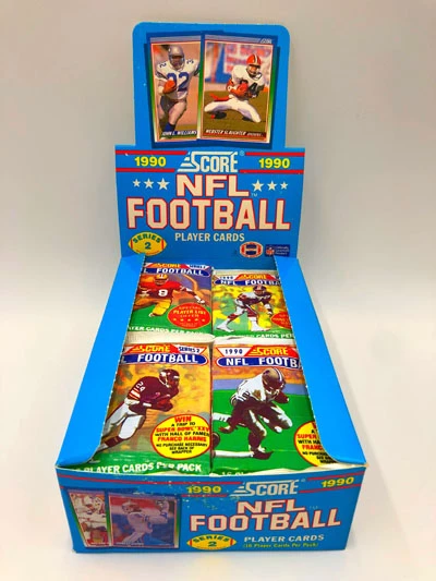 1990 SCORE NFL Football Player Cards, Wax Pack – Bild 5