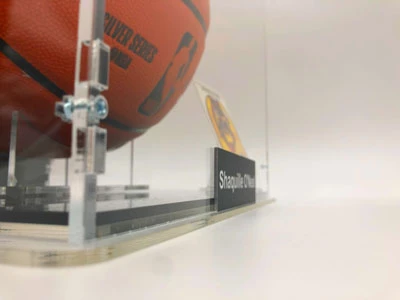SHAQUILLE O’NEAL Basketball Showcase (Los Angeles Lakers) Signierter Basketball, Silver Series – Bild 8