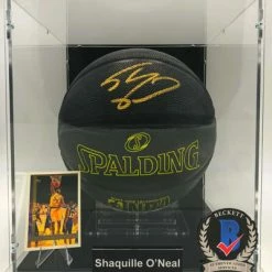 SHAQUILLE O’NEAL Basketball Showcase (Los Angeles Lakers) Signierter Basketball, Street Phantom