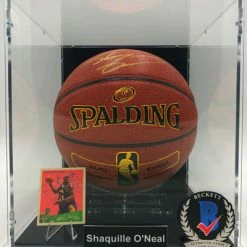 SHAQUILLE O’NEAL Basketball Showcase (Los Angeles Lakers) Signierter Basketball, ZI/O Excel