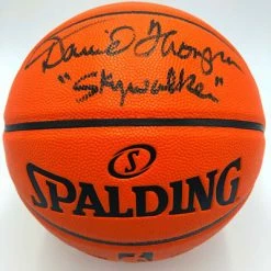 DAVID THOMPSON (Denver Nuggets) Signierter Basketball, Game Ball Series