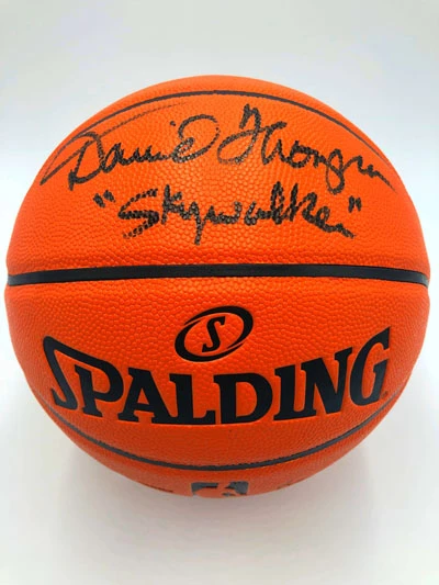 DAVID THOMPSON (Denver Nuggets) Signierter Basketball, Game Ball Series