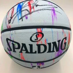 DENNIS RODMAN (Chicago Bulls) Signierter Basketball, Marble Series