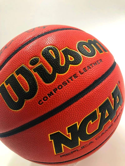 HAKEEM OLAJUWON (Houston Rockets) Signierter Basketball, NCAA Basketball – Bild 3