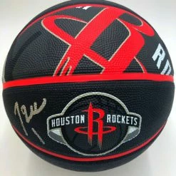 JOHN WALL (Houston Rockets) Signierter Basketball, Rockets Logo Basketball