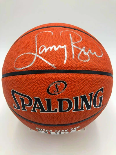 LARRY BIRD (Boston Celtics) Signierter Basketball, Super Tack Pro