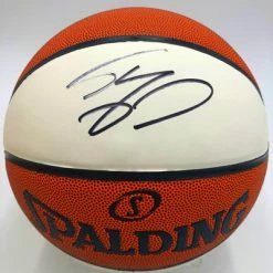 SHAQUILLE O’NEAL (Los Angeles Lakers) Signierter Basketball, White Panel