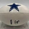 AMARI COOPER (Dallas Cowboys) Signierter Football, Cowboys White Panel Football