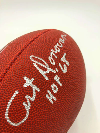 ART DONOVAN (Baltimore Colts) Signierter Football, Reebok Football – Bild 2