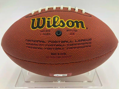 CLYDE EDWARDS-HELAIRE (Kansas City Chiefs) Signierter Football, NFL Super Grip Cover – Bild 3