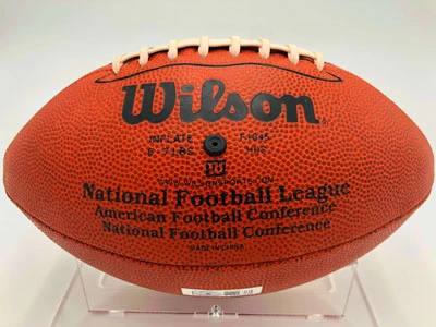 GALE SAYERS (Chicago Bears) Signierter Football, NFL Soft Grip – Bild 3