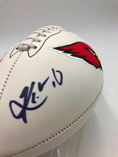 KYLER MURRAY (Arizona Cardinals) Signierter Football, Cardinals White Panel Football – Bild 2