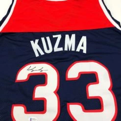 KYLE KUZMA (Washington Wizards) Signiertes Trikot, Custom Jersey