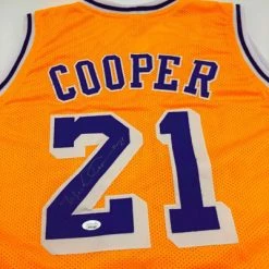 MICHAEL COOPER (Los Angeles Lakers) Signiertes Trikot, Custom Jersey