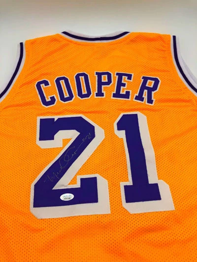 MICHAEL COOPER (Los Angeles Lakers) Signiertes Trikot, Custom Jersey