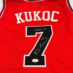 TONI KUKOC (Chicago Bulls) Signiertes Trikot, Custom Jersey
