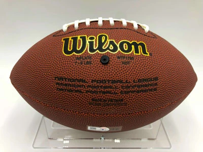 STEFON DIGGS Football Showcase (Buffalo Bills) Signierter Football, NFL Grip Cover – Bild 12