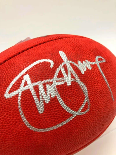 STEVE YOUNG Football Showcase (San Francisco 49ers) Signierter Football, The Duke Football – Bild 2