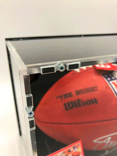 STEVE YOUNG Football Showcase (San Francisco 49ers) Signierter Football, The Duke Football – Bild 4