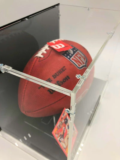 STEVE YOUNG Football Showcase (San Francisco 49ers) Signierter Football, The Duke Football – Bild 6