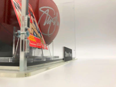 STEVE YOUNG Football Showcase (San Francisco 49ers) Signierter Football, The Duke Football – Bild 8