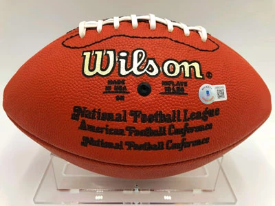 STEVE YOUNG & STAN HUMPHRIES Football Showcase (49ers/Chargers) Signierter Football, Super Bowl XXIX Limited Edition – Bild 13