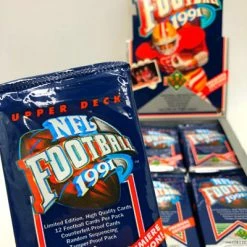 1991 Upper Deck NFL Football Premiere Edition, Wax Pack